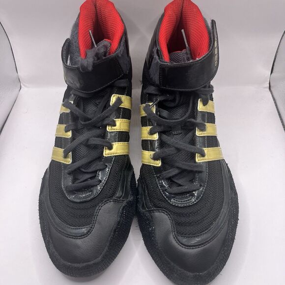 Adidas Tyrint 08 Sting Like A Bee Wrestling Shoes Size 10 Men’s Black Gold Red main image 11